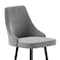 Flash Furniture BR 30" LeatherSoft Stools with Chrome Accents, 2PK SY-807-30-GY-GG - alternate 4